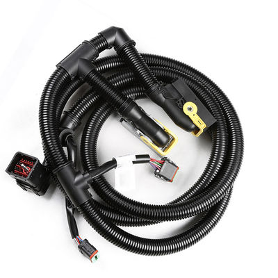 Harnais externe externe D6D D7D de fil d'OEM Purple Horn 14512670