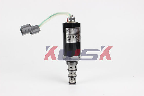 K3V112 excavatrice Solenoid Valve Kobelco SK250-8 KDRDE5K-20/30C12A-111
